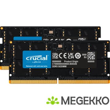 Crucial DDR5 SODIMM 2x48GB 5600, Verzenden, Nieuw