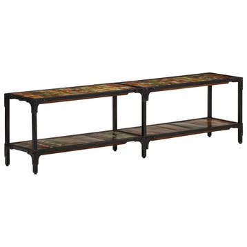 vidaXL Tv-meubel 150x30x41 cm massief gerecycled hout, Huis en Inrichting, Verzenden, Nieuw