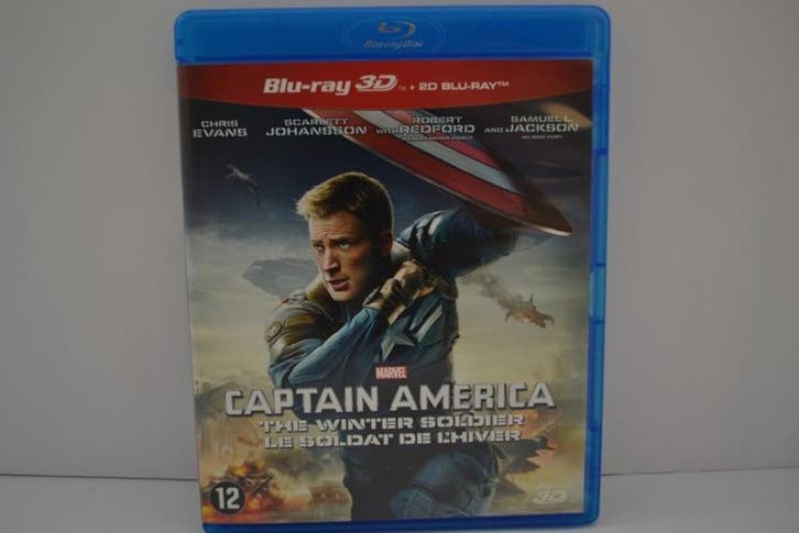 Captain America - The Winter Soldier 3D + 2D (BLU-RAY), CD & DVD, DVD | Autres DVD