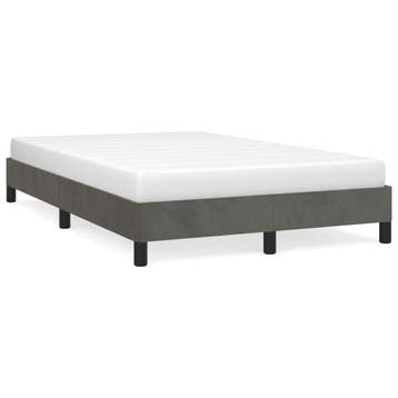 Fluwelen bedframe 120x200 | Retour deal | Nu ruim de helf..., Verzenden, Zo goed als nieuw, Twijfelaar, 120 cm