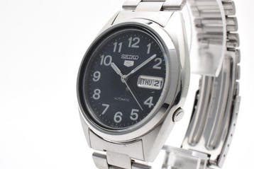 Seiko - Seiko 5 Automatic Day-Date - Sans prix de réserve -, Handtassen en Accessoires, Horloges | Antiek