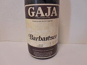 1967 Gaja - Barbaresco - 1 Fles (0.72L), Verzamelen, Nieuw