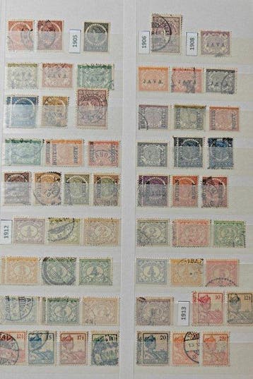 Indes orientales néerlandaises 1870/1951 - Indes, Gestempeld