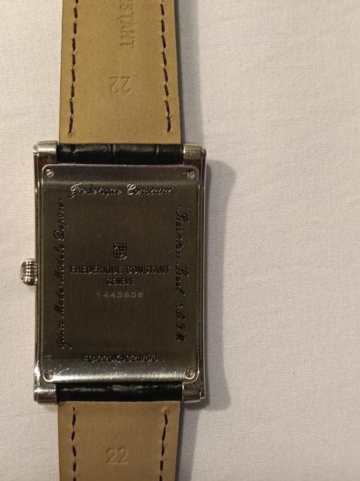 Frédérique Constant - Classics Carrée - Zonder minimumprijs, Bijoux, Sacs & Beauté, Montres | Hommes