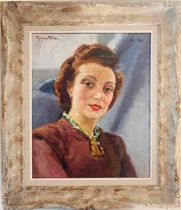 Raymond Tellier - Retrato de una dama