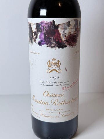 1992 Château Mouton Rothschild - Pauillac - 1 Bouteille, Verzamelen, Nieuw
