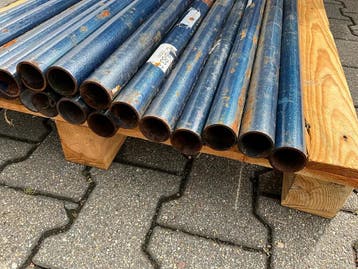 Stapeljuk mobiele stapelrack mobiele rack 130x130cm met r..., Articles professionnels, Ophalen of Verzenden