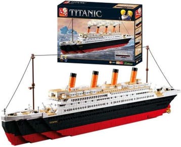 Sluban Titanic 1012 stuks | OP = OP: Scherpste prijs in BE, Verzenden, Zo goed als nieuw, Overige merken