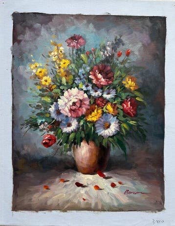 Benson (XX) - Jarrón de Flores