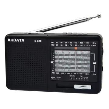 D-328 Draagbare Noodradio - Herlaadbaar 500mAh Batterij - AM, Verzenden, Nieuw