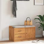 vidaXL Gangbankje SANDNES 87x40x50 cm massief grenenhout, Verzenden, Nieuw