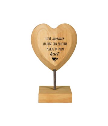 Houten Hart Mama, Verzenden