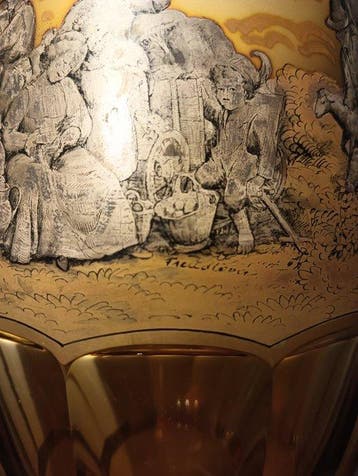 Friedlová - Vaas - Kristal - Vaas Boheems Art Déco
