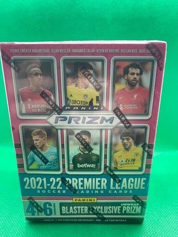 2021/22 Panini Prizm Premier League Blaster - 1 Sealed box -