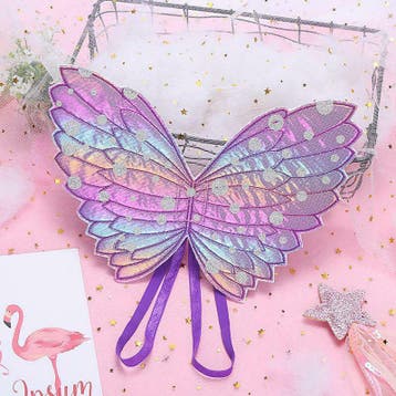 Prinsessenjurk - Unicorn Vleugels - Kleedje, Verzenden, Nieuw