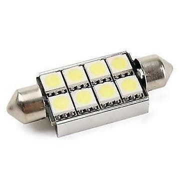 CANBUS 42mm 8 LED dome auto interieur lamp C5W, Verzenden