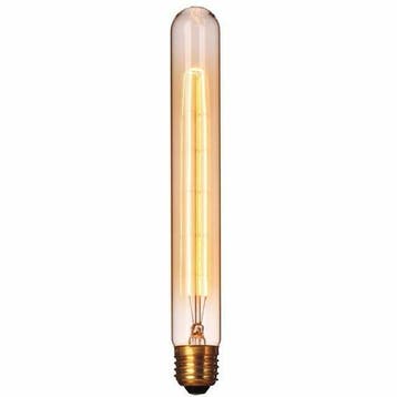 LED Filament - Buislamp - Dimbaar - E27 T30 | Amber (goud), Ophalen of Verzenden, Nieuw
