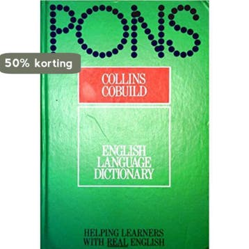 Collins COBUILD English language dictionary 9780003750218, Verzenden, Gelezen, John Sinclair