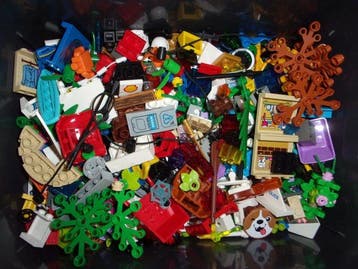 Lego - Assorti - 1,6 kg (netto) Lego - plant onderdelen -, Enfants & Bébés