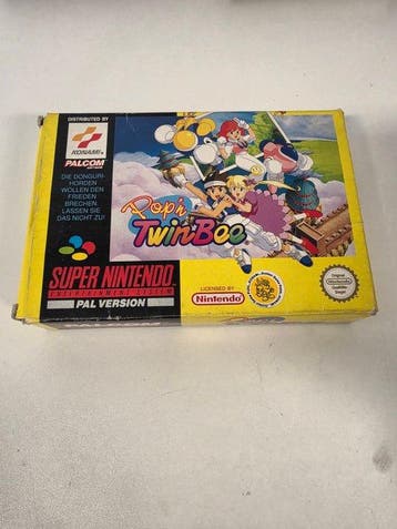 Nintendo - Snes - Turtles Tournament CIB, Popn Twin Bee &, Nieuw