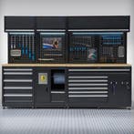 Datona Werkplaatsinrichting PREMIUM met eiken werkblad -, Ophalen of Verzenden, Nieuw