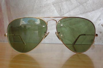 Bausch & Lomb U.S.A - Ray-Ban 1/30-10K.GO Aviator 58-14, Nieuw