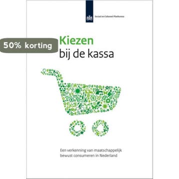 Kiezen bij de kassa / SCP-publicatie / 2016-3 9789037707090, Verzenden, Zo goed als nieuw, Peggy Schyns