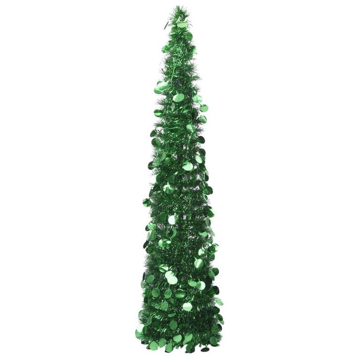 vidaXL Kunstkerstboom pop-up 150 cm PET groen, Diversen, Kerst, Nieuw, Verzenden