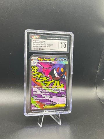 Pokémon - 1 Graded card - Mega Gengar ex 269/217 Ascended, Hobby en Vrije tijd, Verzamelkaartspellen | Pokémon, Nieuw