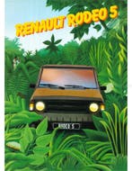 1983 RENAULT 5 RODEO BROCHURE FRANS, Nieuw