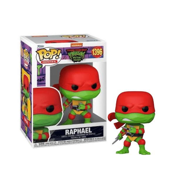 Funko Pop  TMNT: Mutant Mayhem  Raphael 1396, Collections, Jouets miniatures, Envoi