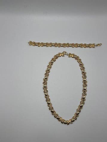 Ensemble de bijoux 2 pièces - 18 carats Or jaune - 750 sur