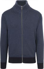 Tommy Hilfiger Vest Mouliné Navy maat Maat 52/54 (L) Heren, Maat 52/54 (L), Tommy Hilfiger, Nieuw, Verzenden