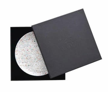 Damien Hirst (1965) - All Over Text Plate · Heni