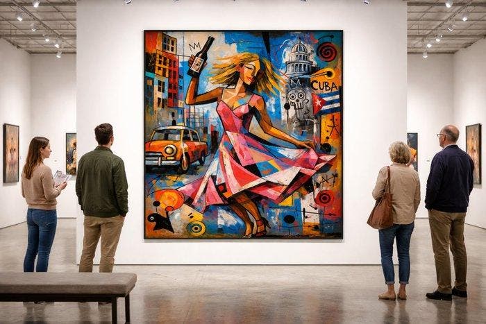 D.N.N - RUM FUN - AI GENERATED ARTWOK, Antiek en Kunst, Kunst | Designobjecten