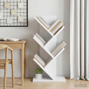 vidaXL Boekenkast in de Vorm van een Boom 4-Tier 30 x 18 x, Verzenden, Nieuw