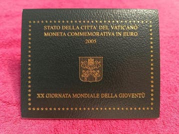 Vaticaan. 2 Euro 2005 Giornata Mondiale della Gioventù