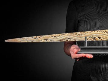 Geen minimumprijs - Prachtige grote, gepatineerde, Antiek en Kunst
