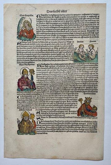 Hartmann Schedel/ Wohlgemut/ Pleydenwurff/Dürer - The