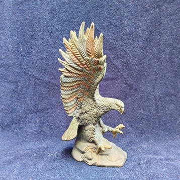 manifattura italiana - sculptuur, Aquila figurine Eagle - 21