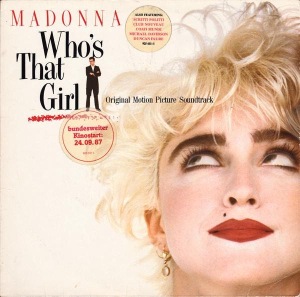 Madonna - Whos That Girl (Original Motion Picture Soundtrac, Cd's en Dvd's, Vinyl | Pop, Gebruikt, Verzenden