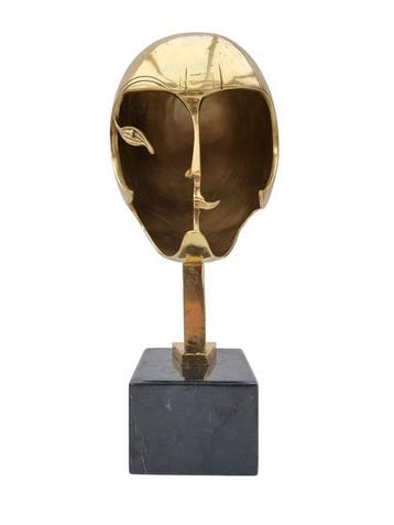 Sculpture, KIKI DE MONTPARNASSE - 47 cm - Bronze, Marbre