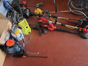 (10x) Tuingereedschap Ferm, McCulloch, Parkside, Doe-het-zelf en Bouw, Nieuw