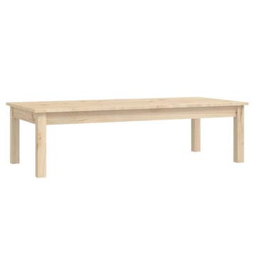 Salontafel massief hout | Tweede kansje | OP = OP, Huis en Inrichting, 100 tot 150 cm, Verzenden, 50 tot 100 cm, Zo goed als nieuw