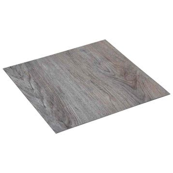 vidaXL Zelfklevende Vloerplanken Lichtbruin en Zwart 30,5 x, Verzenden