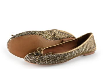 Kurt Geiger London Ballerinas in maat 40 Beige, Vêtements | Femmes, Verzenden, Ballerina's