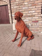Prachtige hond in gietijzer., Tuin en Terras, Nieuw