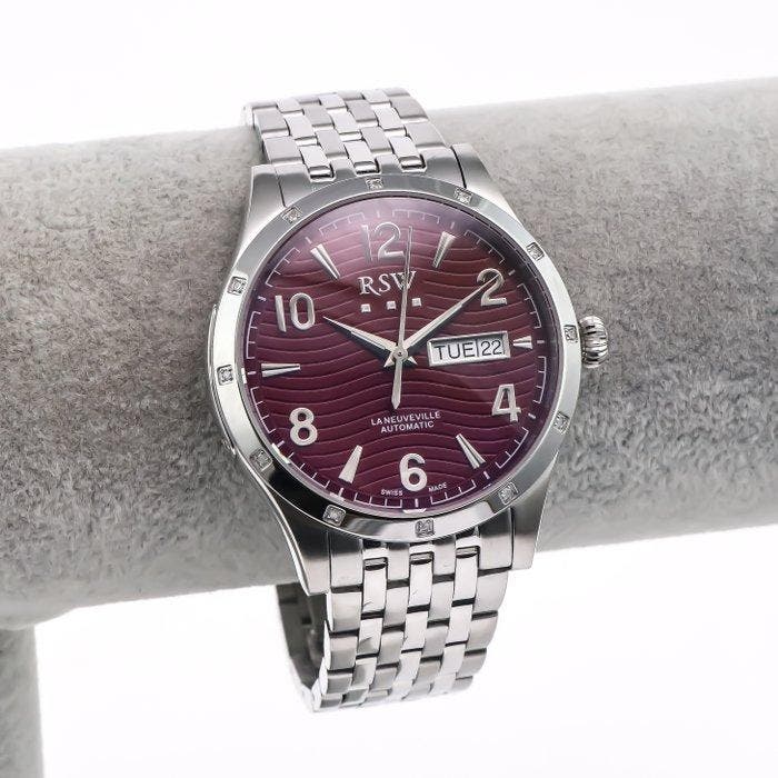 RSW - La Neuveville New Model - RSWA167-SS-D-5 - Sans prix, Bijoux, Sacs & Beauté, Montres | Hommes