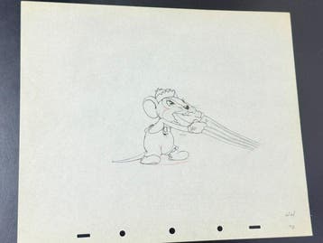 Walt Disney - Abner Countrymouse Animatietekening - The, Verzamelen, Nieuw