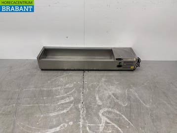 RVS Tefcold Saladière Opzet Koelvitrine 6 x 1/4 GN 140 cm, Ophalen of Verzenden, Nieuw in verpakking